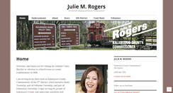Desktop Screenshot of juliemrogers.com