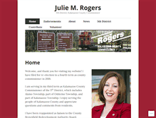 Tablet Screenshot of juliemrogers.com